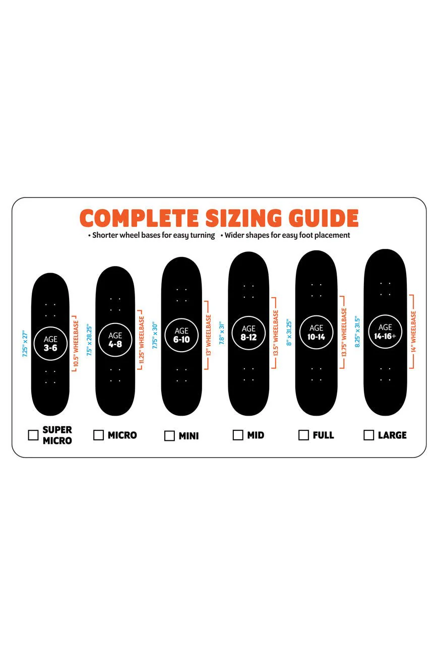Classic Dot Micro 7.50in x 28.25in Santa Cruz Skateboard Complete - Image 4