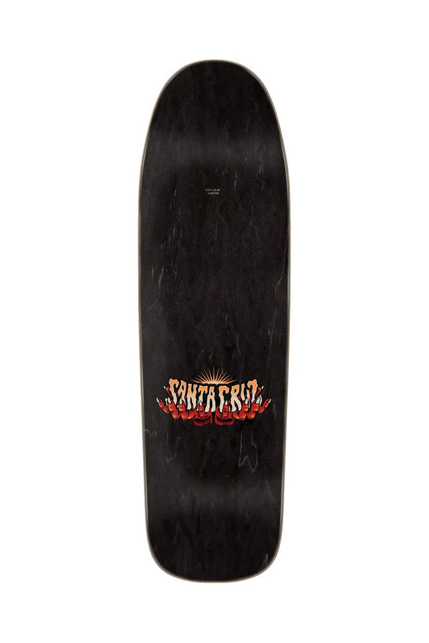 Dressen Rose Crew Three Shaped 9.31in x 32.36in Santa Cruz Decks - Image 2