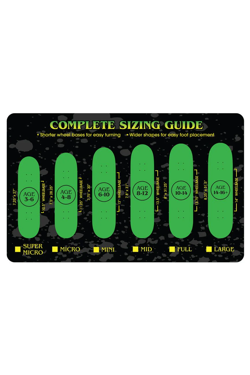 Galaxy Logo Mid 7.80in x 31.00in Creature Skateboard Complete - Image 3
