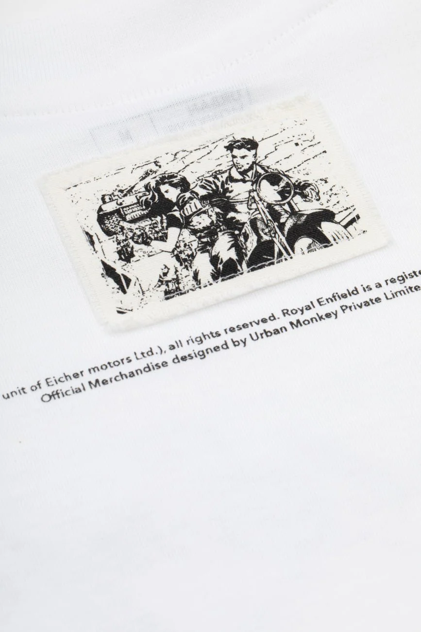 Iron Horse Cropped Tee_Royal Enfield x Urban Monkey - Image 5