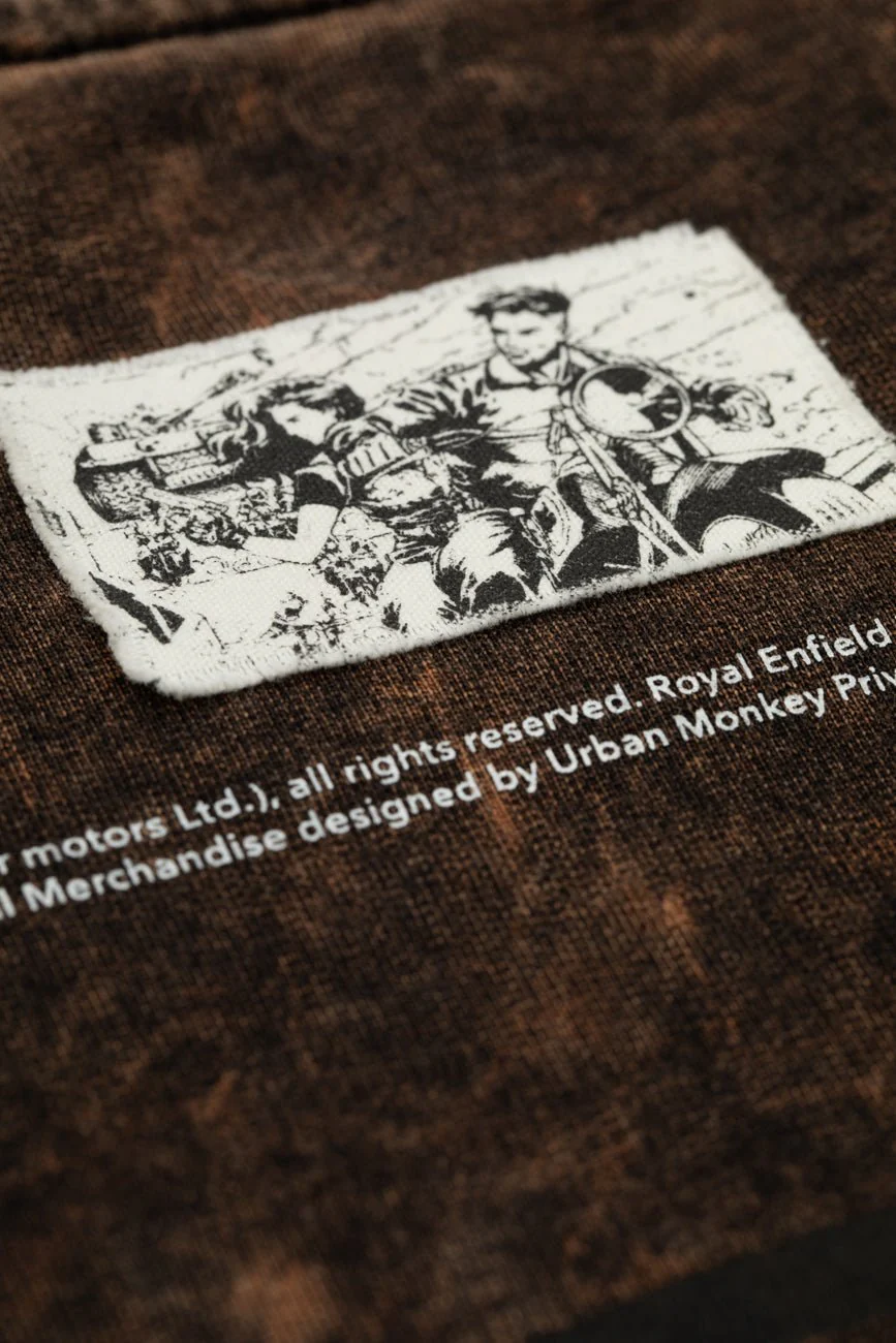 Made Like A Gun Cropped Tee 001_Royal Enfield x Urban Monkey - Image 7