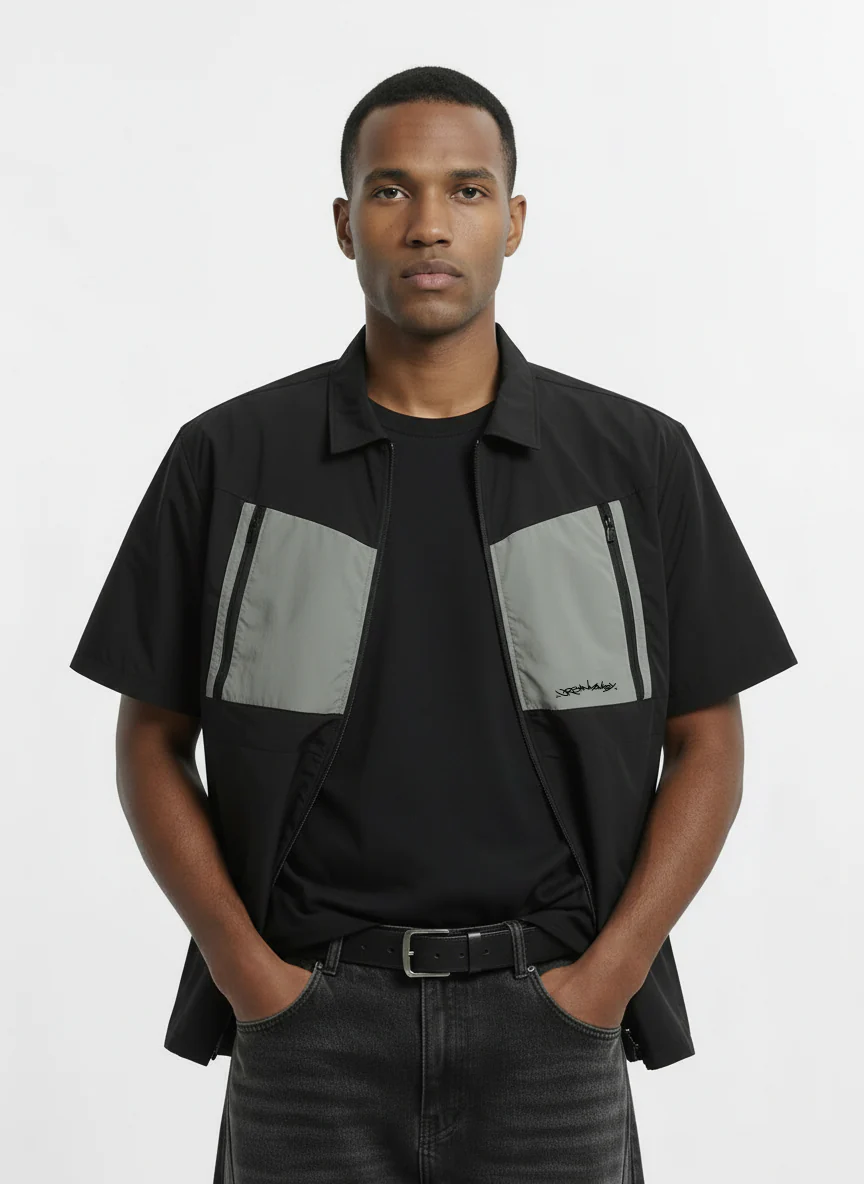 Multi-Pocket Utility Shirt - Image 2