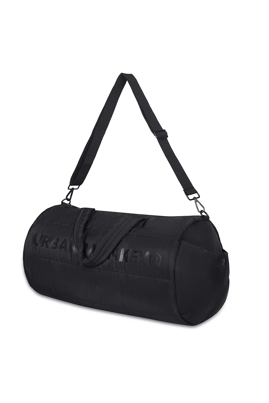 Puffer Duffle Bag // Black On Black - Image 5