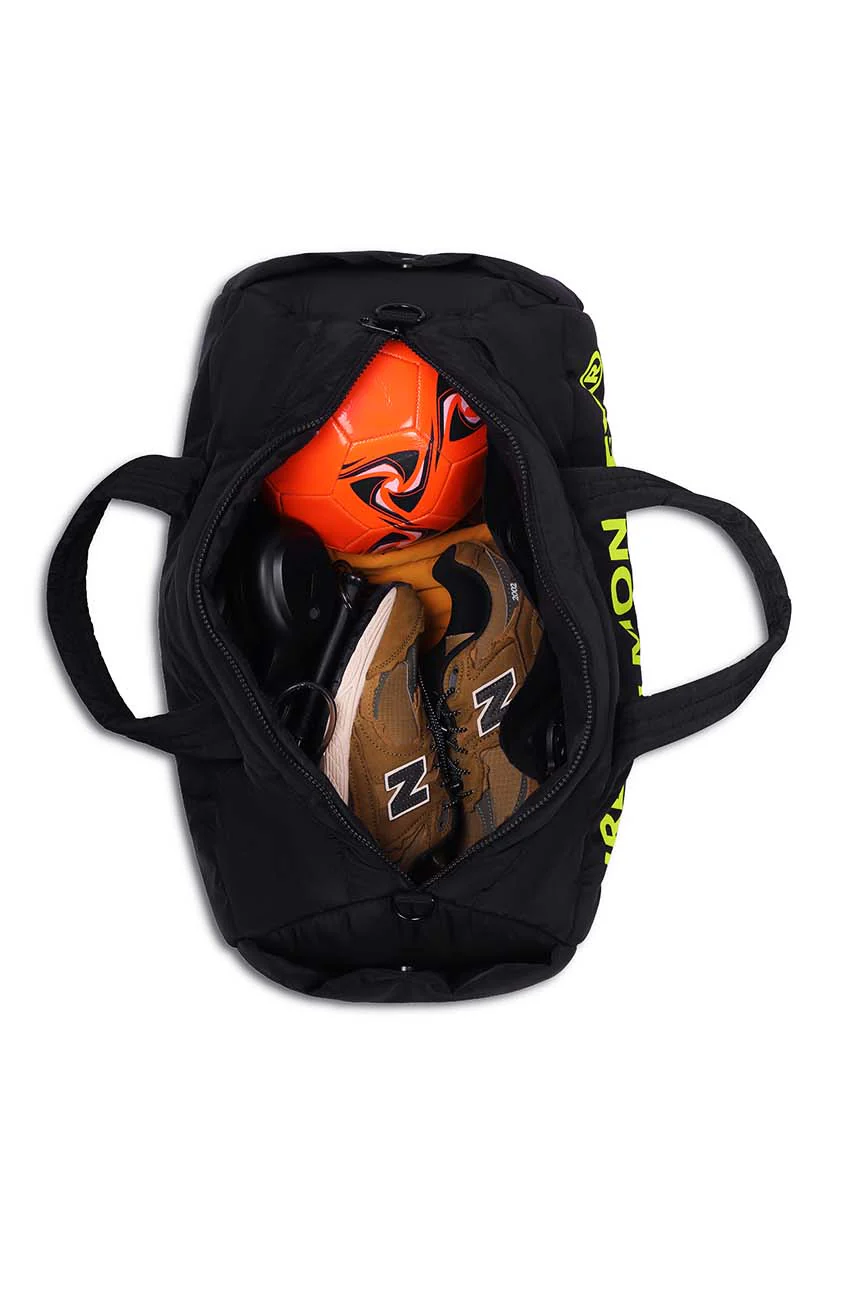Puffer Duffle Bag // Neon On Black - Image 3
